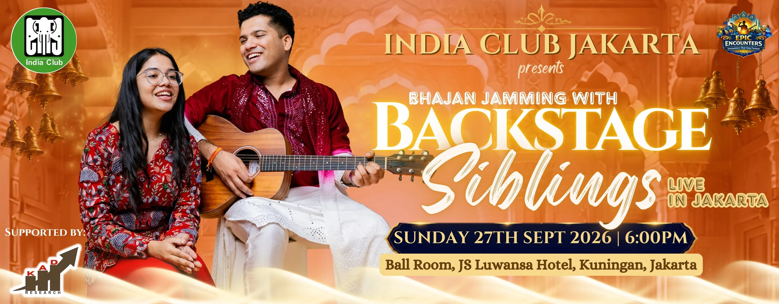 Bhajan Jamming with BACKSTAGE SIBLINGS